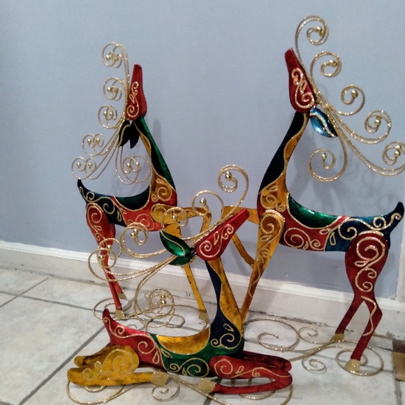 Other - Pier One Reindeer. Metal, glitter, Stunning!!